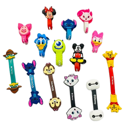 Pengikat Kabel Karakter Disney - Cord Holder - Penjepit Kabel Serbaguna