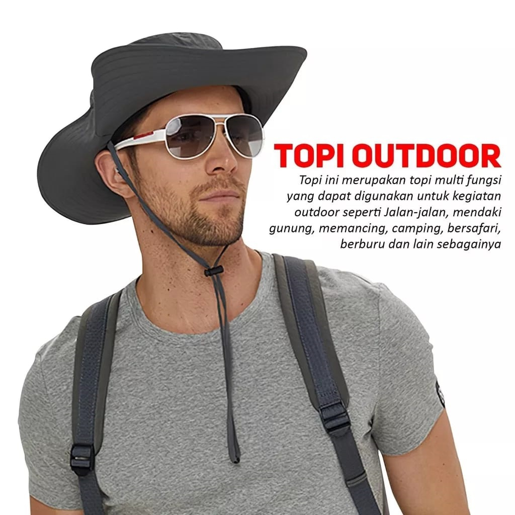 TOPI OUTDOOR HIKING TOPI PENDAKI TERBARU