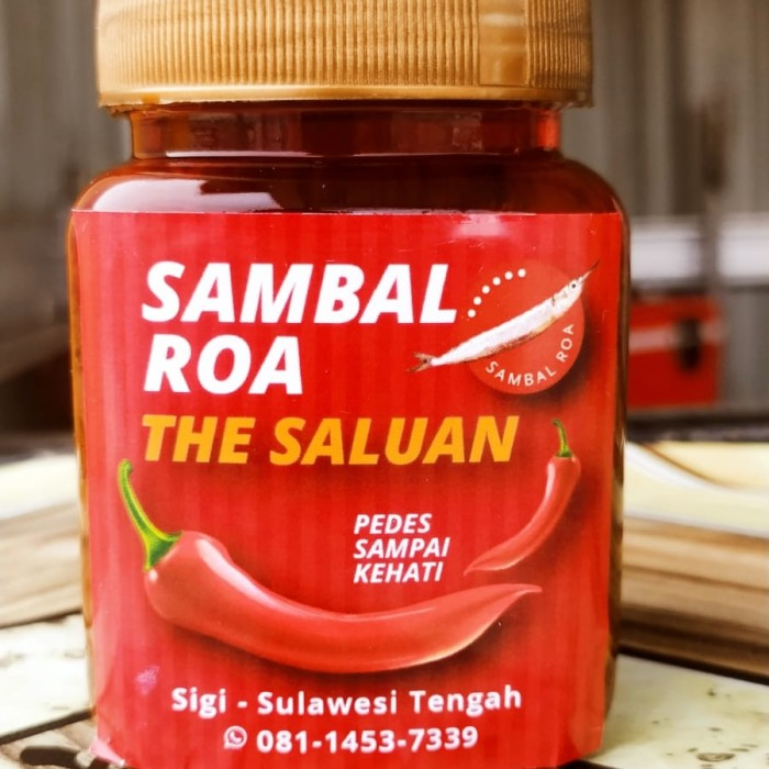 

Sambal Ikan Roa Asap Preimium Daging 200 Gram
