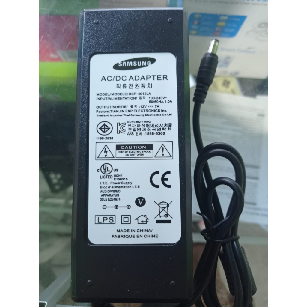 Adaptor 12V 7A / Power Supply 12V 7 Ampere