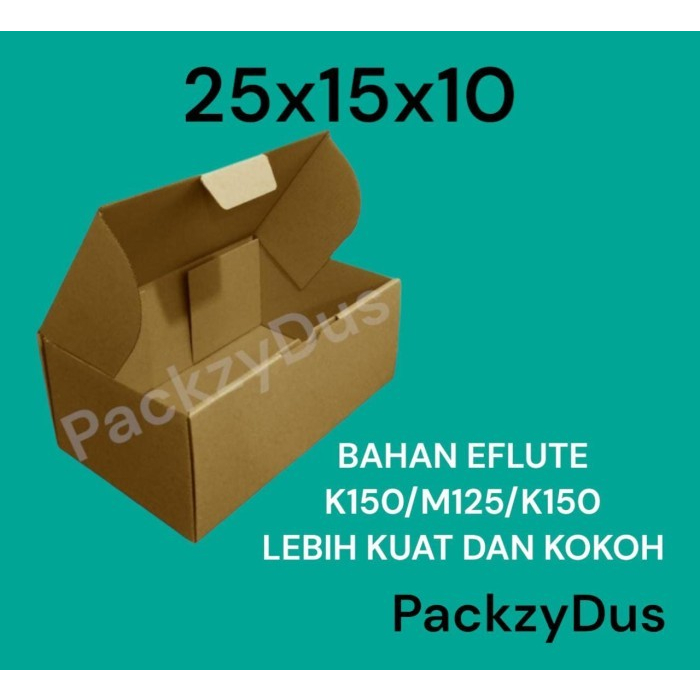 

Kardus Box Packing Diecut / Pizza uk 25x15x10