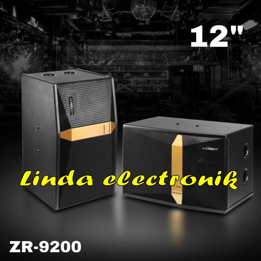 speaker pasif soundbest zr 9200 / zr9200 3 way full range 12 inch 2 bh