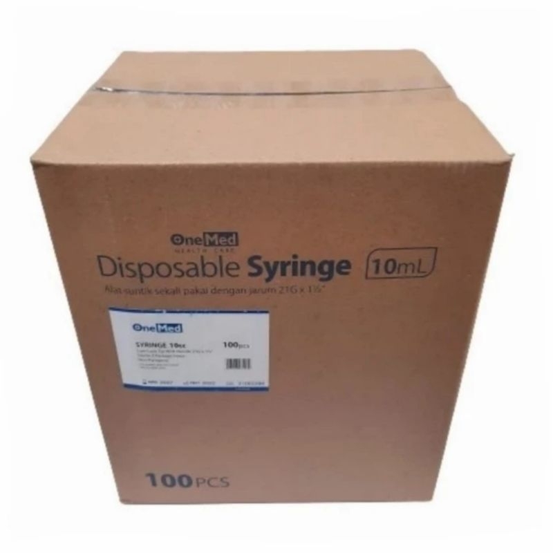 Spuit 10cc Onemed / Syringe 10ml Onemed