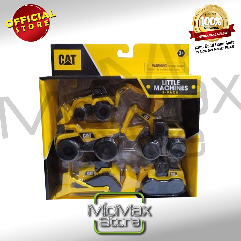 Toy State Mini Machine CAT 5 pack caterpilar