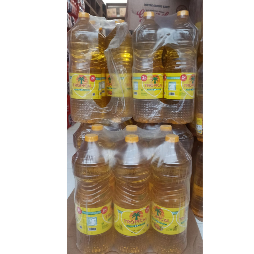 

TROPICAL MINYAK KEMASAN BOTOL 2 L MINYAK TROPICAL 2 LITER