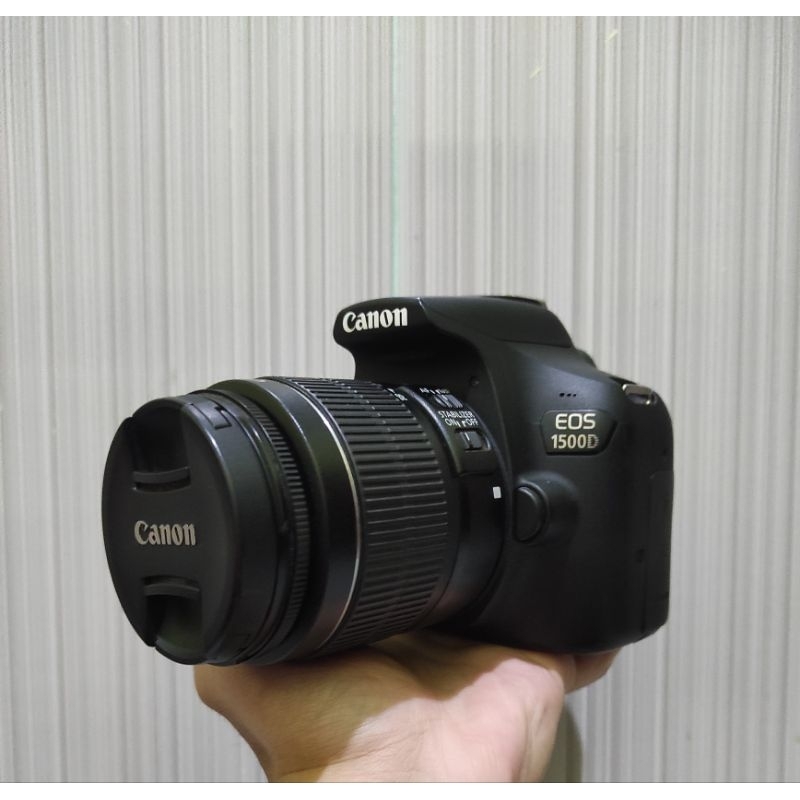 KAMERA CANON 1500D FULLSET LIKE NEW