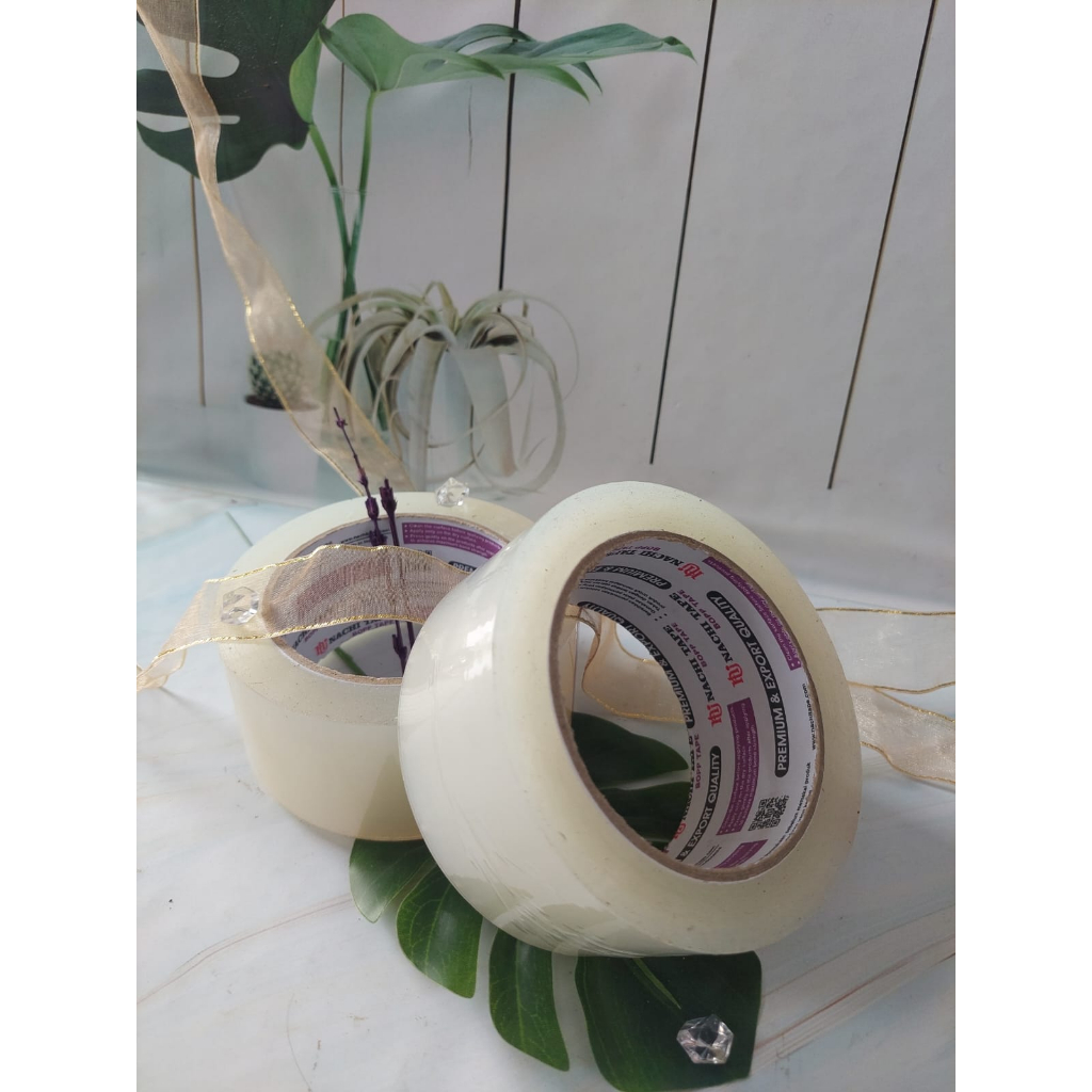 

LAKBAN BENING / ISOLASI BENING TRANSPARAN BESAR NACHI 48MM 100 YARD LENGKET KUAT