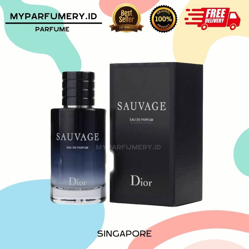 (GRADE A) PARFUM PRIA SAUVAGE DIOR II ORIGINAL IMPORT SINGAPORE
