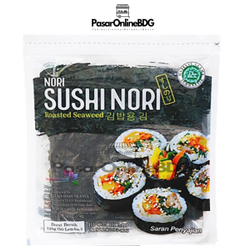 

NORI SHUSI NORI SUPER JAVA FOOD Isi 10/20 Lembar