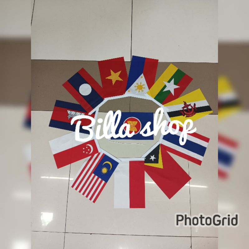 Bendera Meja Negara Asean