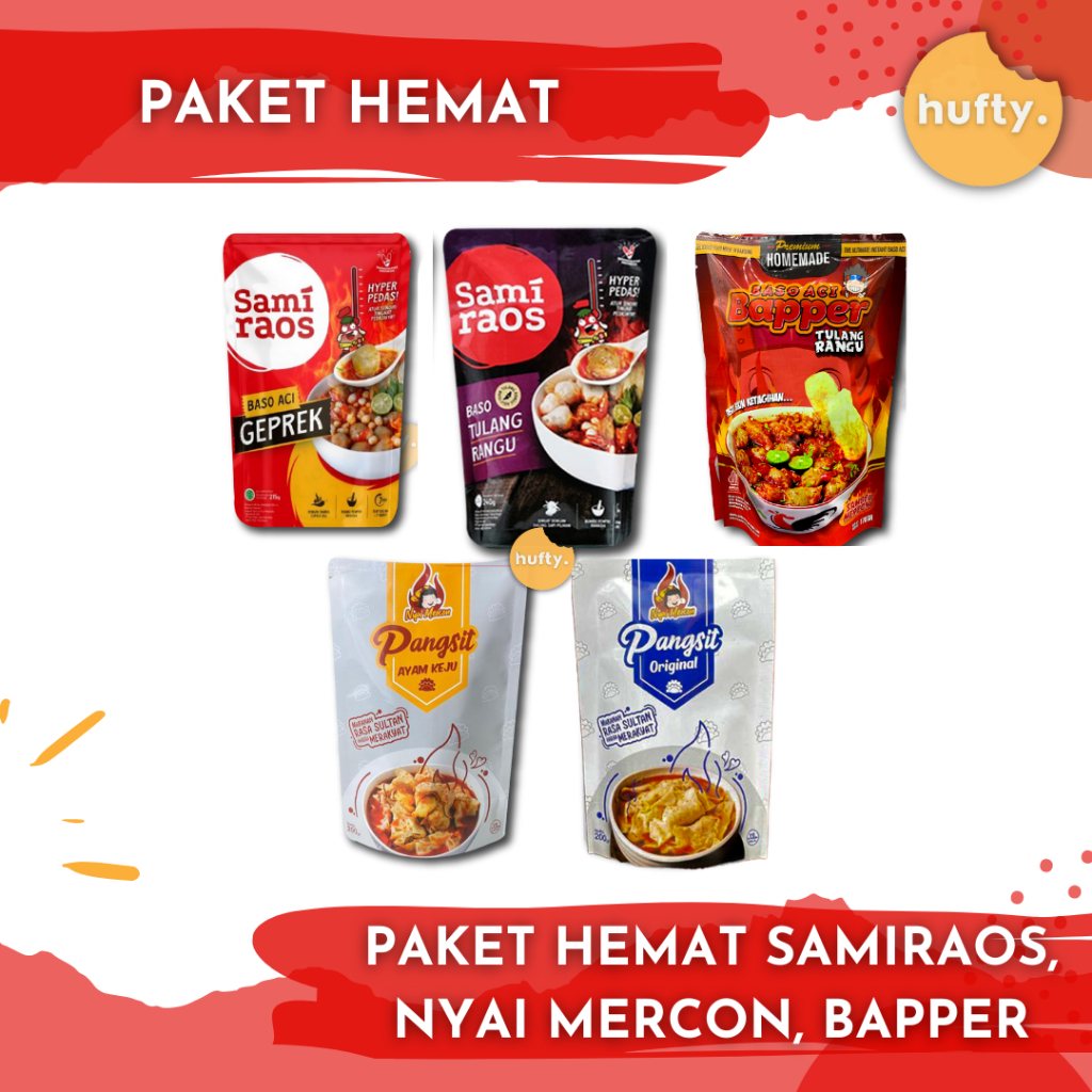 

PAKET HEMAT SAMIRAOS, NYAI MERCON, BAPPER
