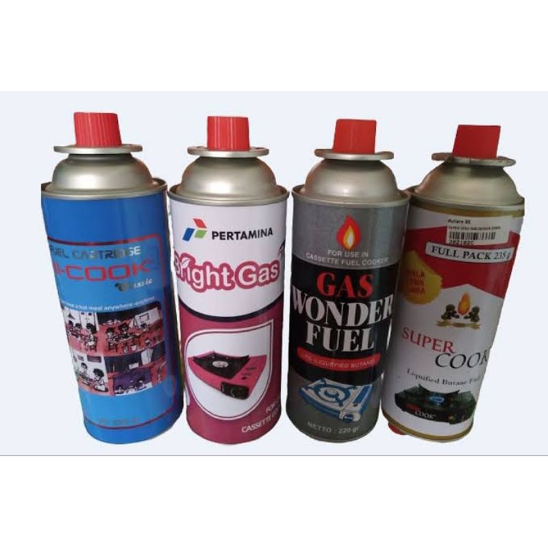 Kaleng gas portabel KOSONG