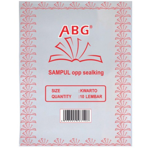 

Sampul Buku Tulis Kwarto Isi 10 Lembar Sealking ABG
