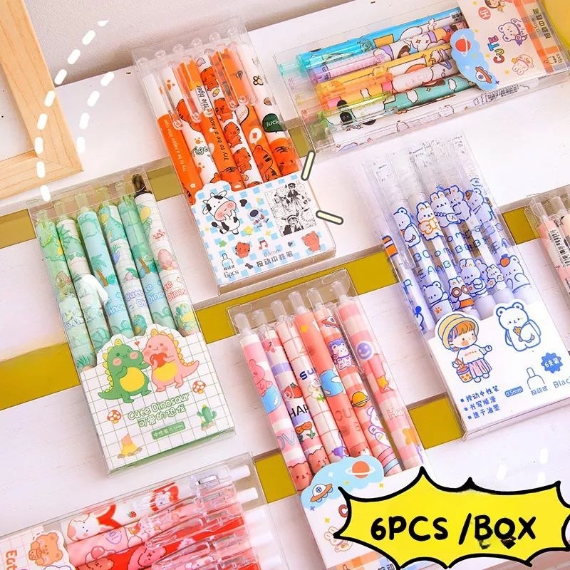 

Pulpen Mekanik Cetek Dino Kawai Lucu Aesthetic Stationary