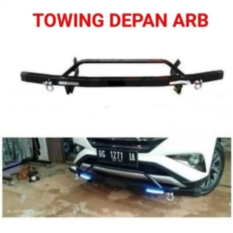 Tanduk ARB Pengaman Bemper Depan Besi Mini Innova Rebon 2016-2021