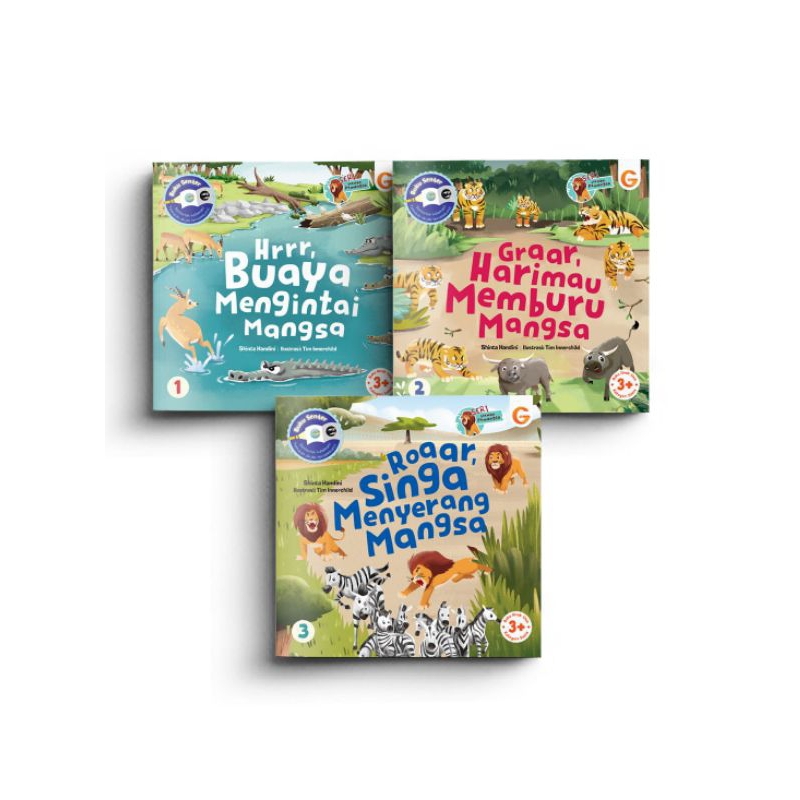 seri hewan pemangsa / buku senter / gema insani