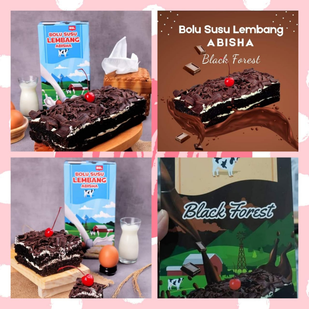 Bolu Susu Lembang Abisha Black Forest