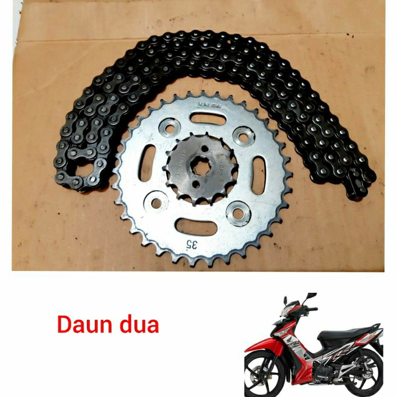 gear set girset Supra x 125 Batman Supra 125  fi original