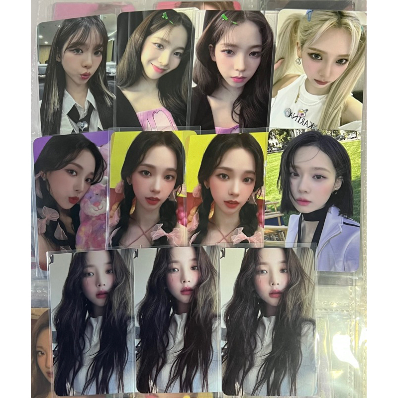 WTS PC PHOTOCARD KARINA BENEFIT MY WORLD KPOPMERCH SHOPEE APPMUS APPLEMUSIC INTERASIA ITTA EVERLINE 
