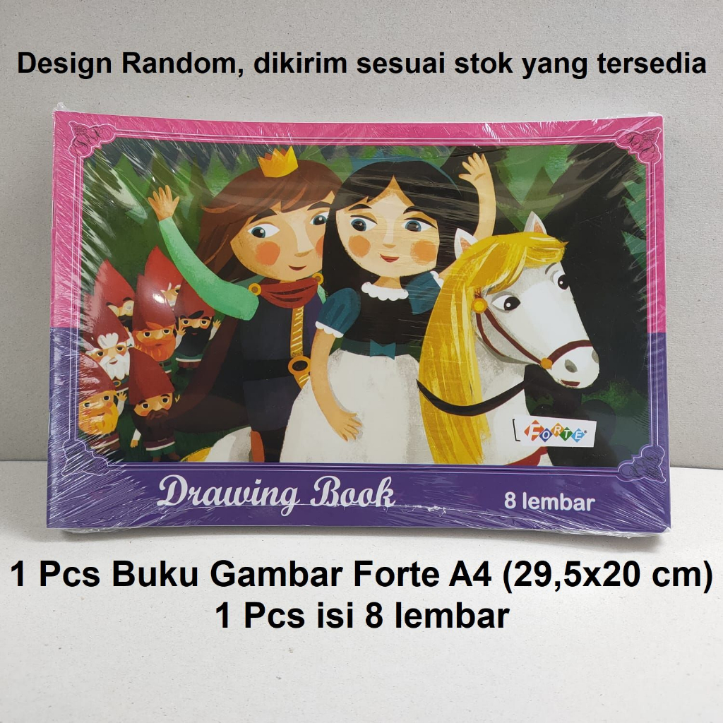 

Forte A4 - Buku Gambar Forte A4 Sketch Books Buku Gambar Ukuran 29,5x20 cm