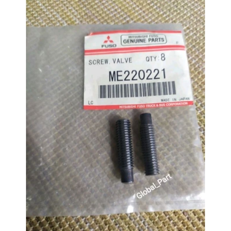 bolt stelan valve rocker arm ps100 ps120 ps135  4D30 4D31 4D32 4D33 4D34 baut setelan klep klip roke