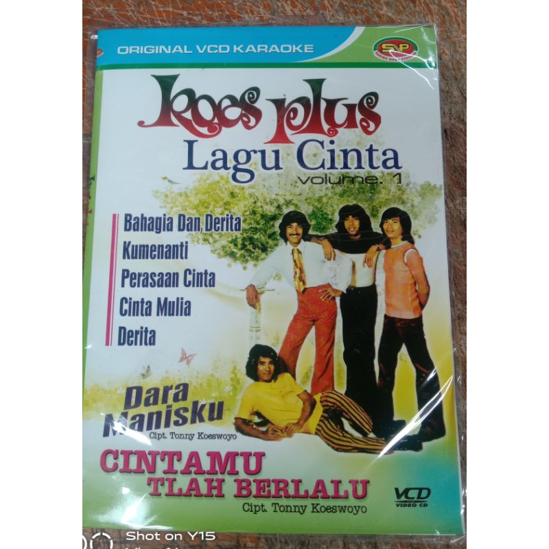 Kaset Vcd original lagu Koes plus lagu cinta vol 1