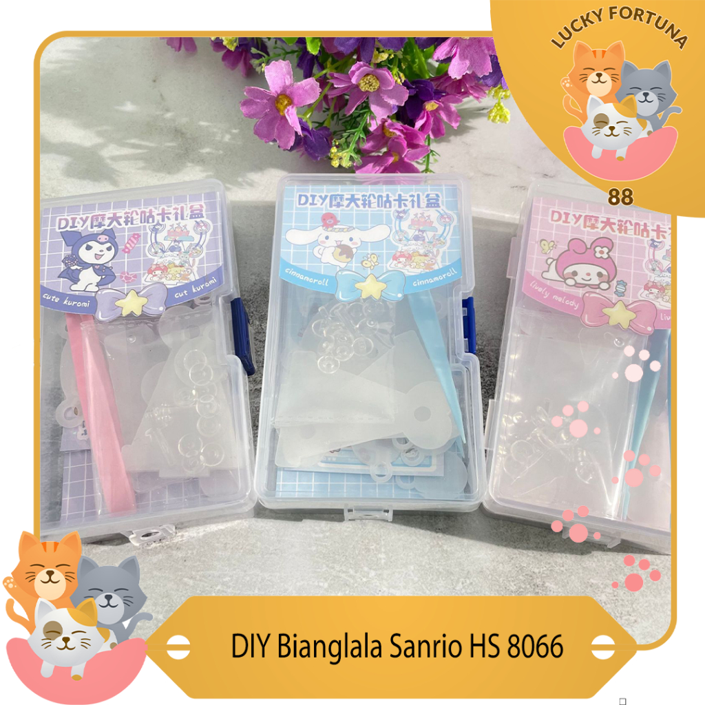 

DIY Bianglala Sanrio HS 8066 DIY Sanrio crafts Ide DIY dengan karakter Sanrio DIY crafts inspired by Sanrio Proyek DIY dengan tema karakter Sanrio