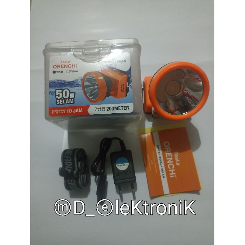 Senter kepala Tesla Orenchi 50 watt selam TLKS-1054N