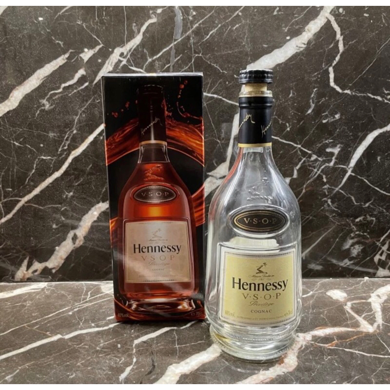 botol bekas miras hennessy vshop/ botol pajangan / botol import