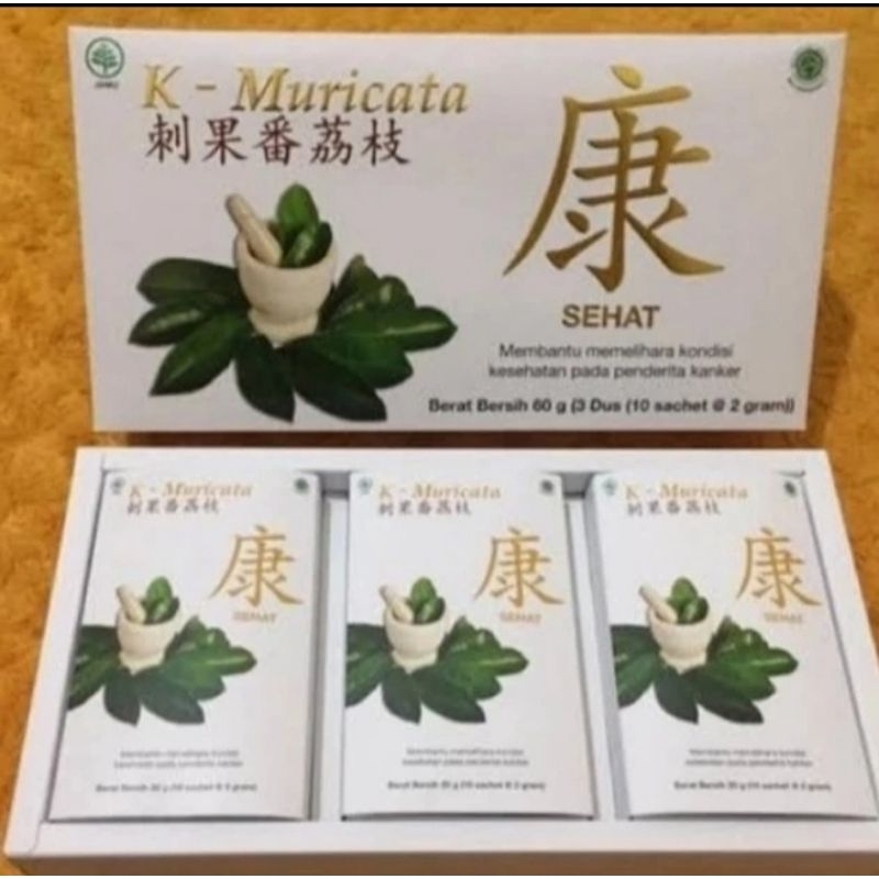 

K muricata 10 sachet harga 1box