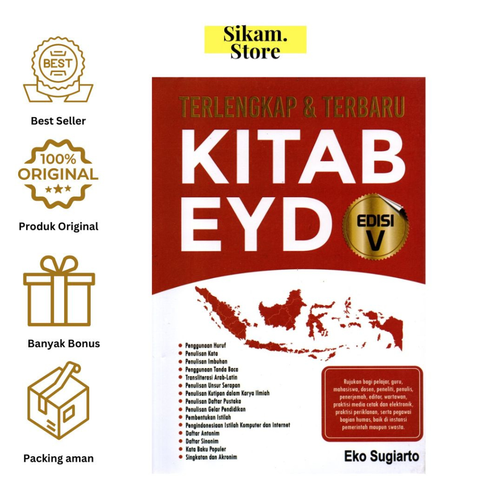 Terlengkap & Terbaru Kitab EYD Edisi V