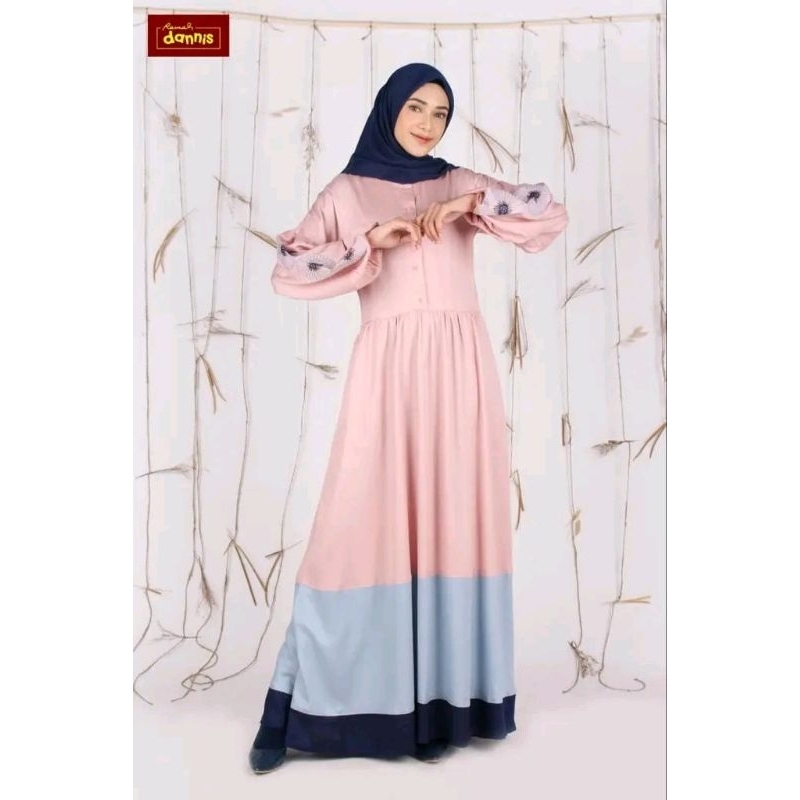 Gamis Dannis Perempuan Dewasa Muslim
