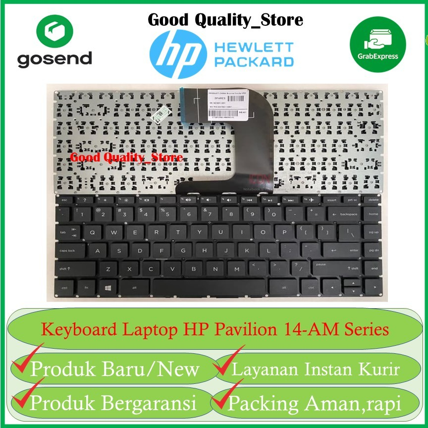 Keyboard Laptop HP Pavilion 14-AM 14-Am008TU 14-Am013TU New