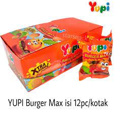 

Yupi Burger Max Box Isi 12 Pcs