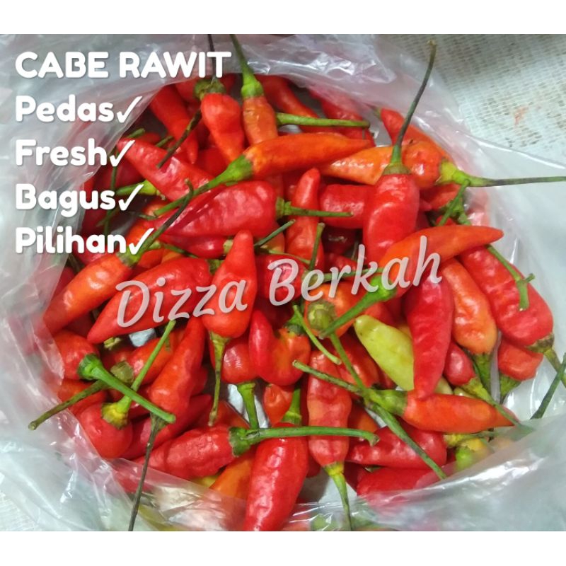 

Cabe Rawit Merah/Cabai Rawit Merah/100gr/Fresh/Bagus/Pilihan/Dizza Berkah