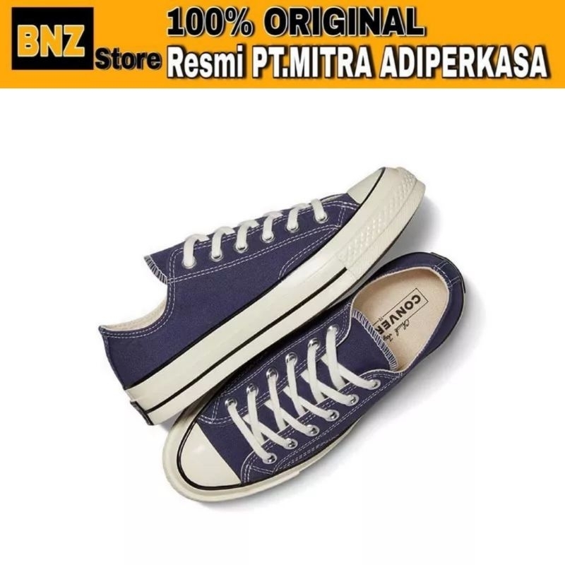 Converse Chuck 70s Ox Unisex Sneakers - Uncharted Waters/Egret/Black