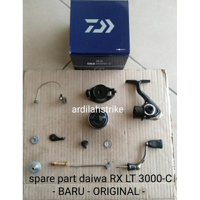 spare part daiwa RX LT 3000-C - BARU - ORIGINAL -