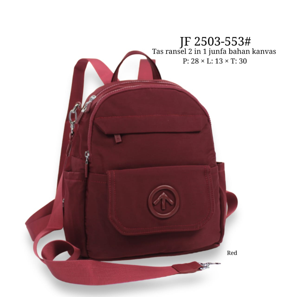READY TAS RANSEL WANITA JUNFA 2IN1 #JF 2503-553