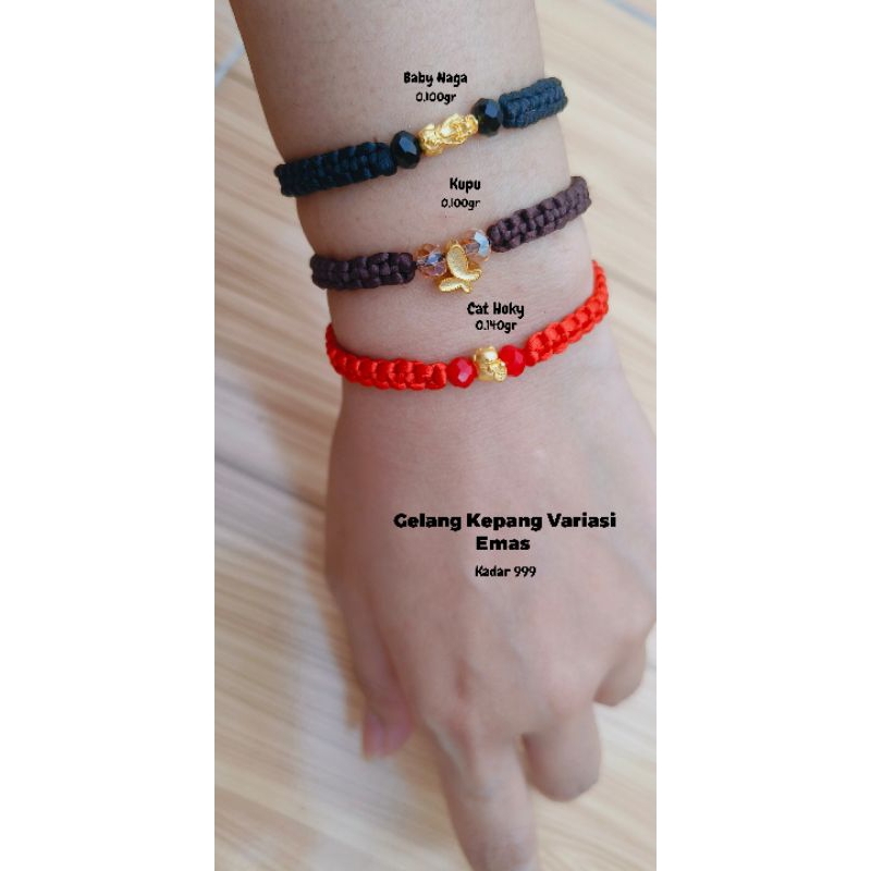 GELANG KEPANG EMAS KADAR 999 <24K>