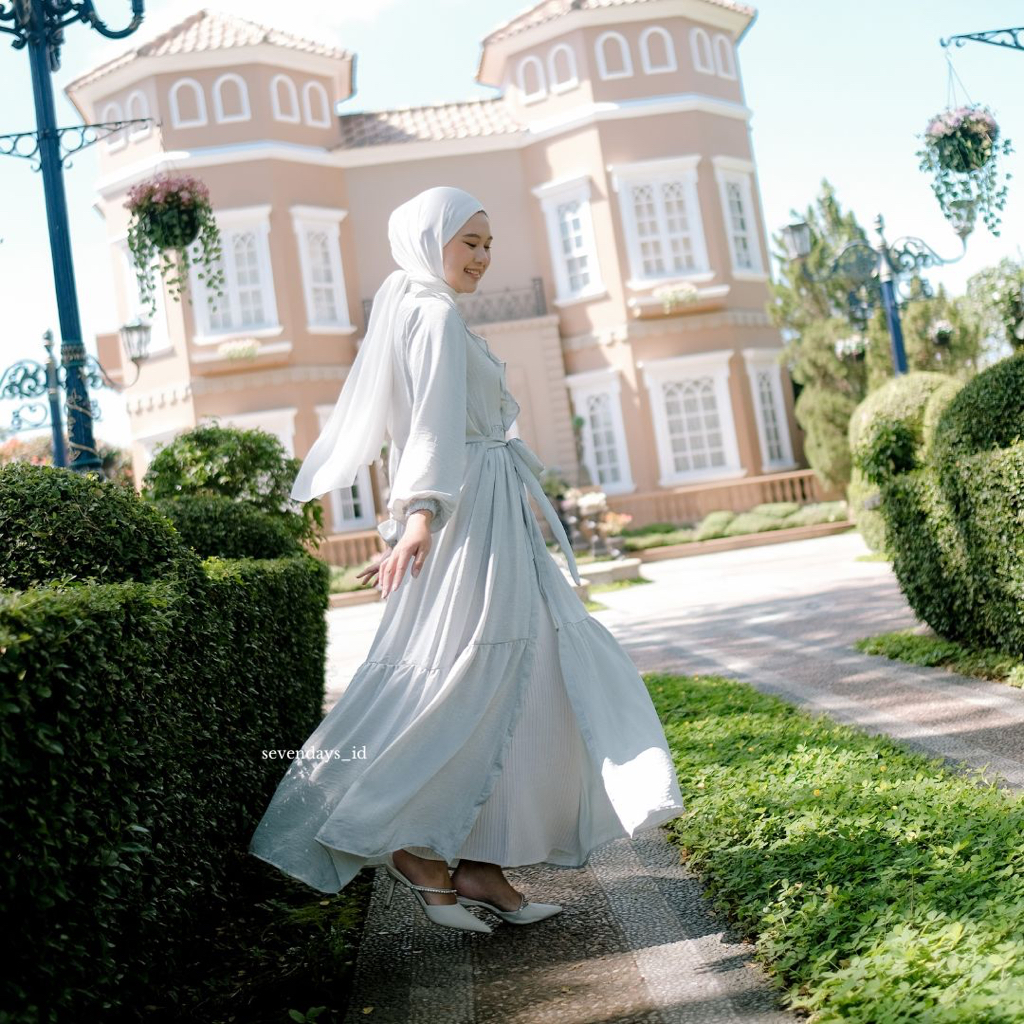 DHIA OUTER ABAYA / ABAYA DRESS / GAMIS MURAH