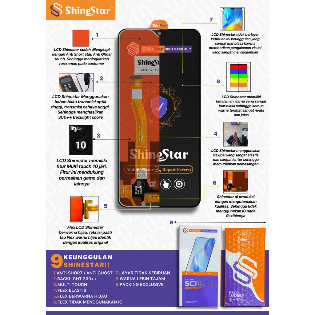 [SHINE STAR] Lcd samsung a02/a12/a022/a32 5g/a125/a125f/a326 fullset