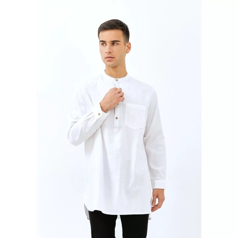 Baju Koko Original Lois KLL342WH Putih