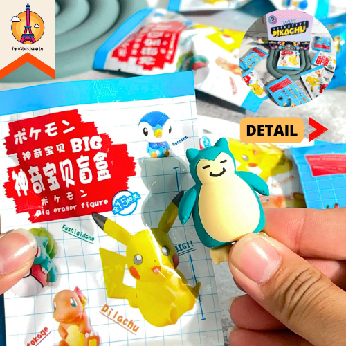 

Penghapus Mystery Bag Pokemon B-1000 Miniatur Eraser Stationery For School Alat Tulis Kantor Sekolah Ready Grosir Kado Ulang Tahun READY COD