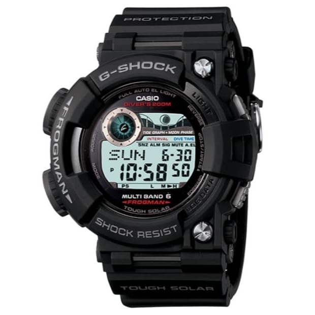 Casio GWF-1000-1JF G-Shock Frogman Jam Tangan Digital