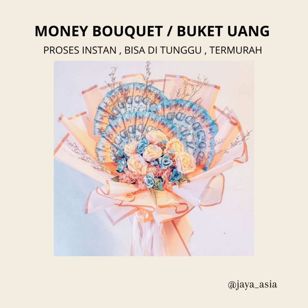 Buket Uang/Isi 1-5juta sesuai request/Buket Wisuda/Buket Lamaran/Money Bouquet