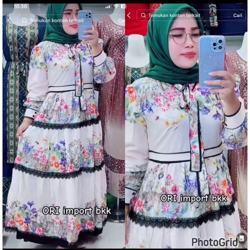GAMIS INARA BANGKOK ORI IMPORT