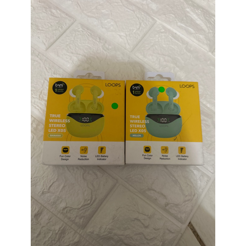 LOOPS EARPHONE LED X05