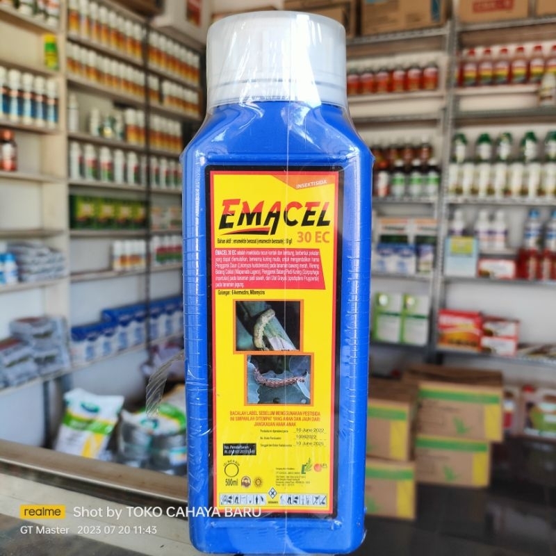 Emacel 30EC Obat Ulat 500ml