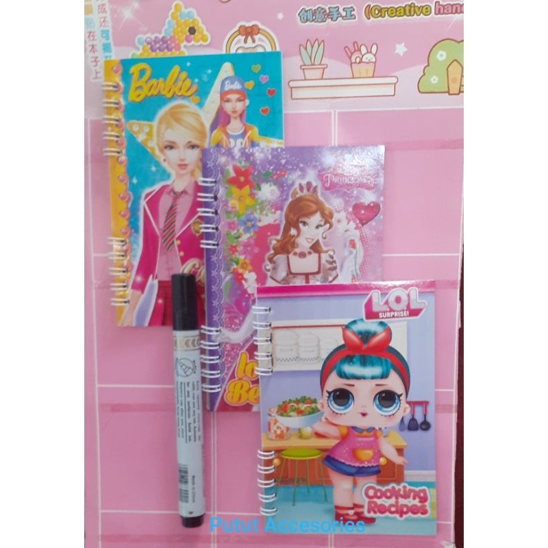 

Notebook spiral/buku tulis buku catatan anak.