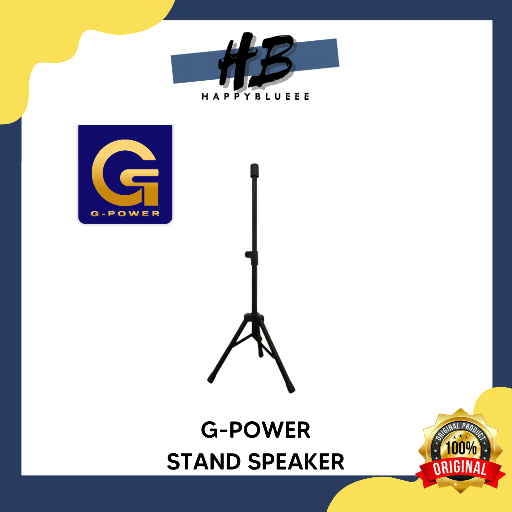 GPOWER STAND SPEAKER TRIPOD / TRIPOD STAND SPEAKER / DUDUKAN STAND SPEAKER